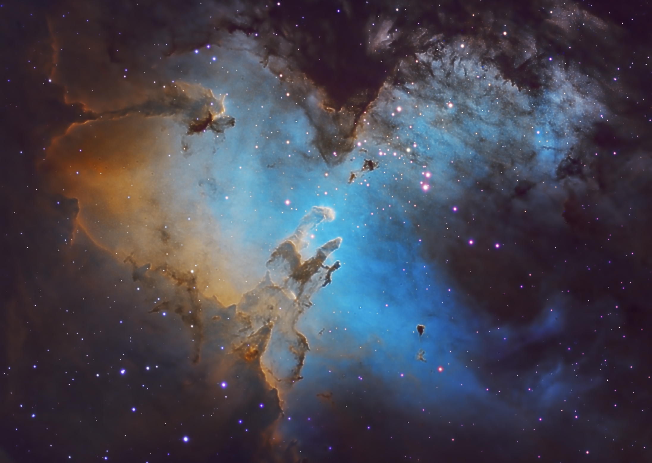 M16 nebula from Chile - VisibleDark
